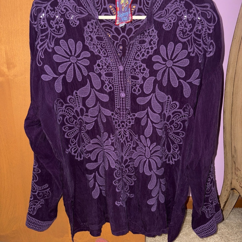 Johnny Was size Small blouse